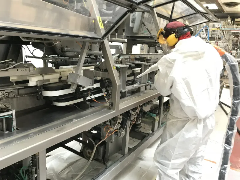 Opération de nettoyage cryogénique Lyon Rhône-Alpes